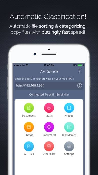Air Share : Wifi File Transfer Schermata dell'app #4