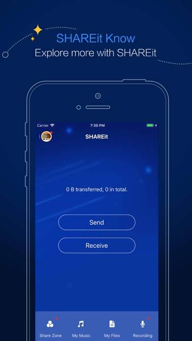 SHAREit Pro Schermata dell'app #1