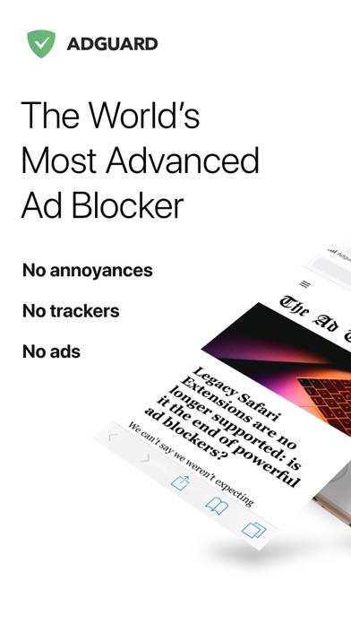 AdGuard Pro  adblock&privacy Скриншот приложения #1