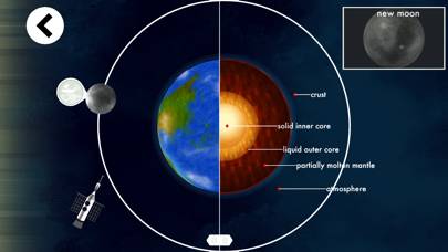 Il sistema solare di Tinybop Schermata dell'app