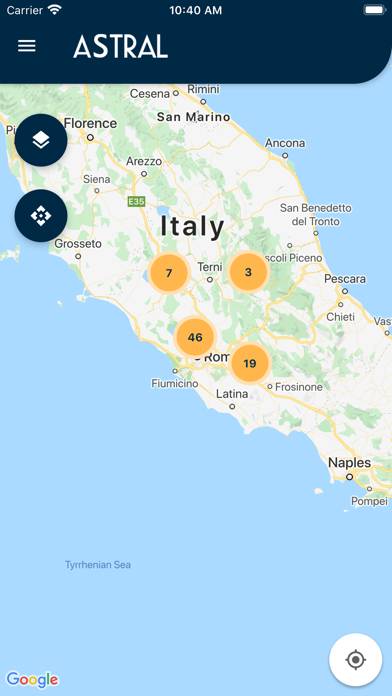 Astral Infomobilità Schermata dell'app