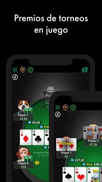 Bet365 Poker Texas Hold'em captura de pantalla del juego