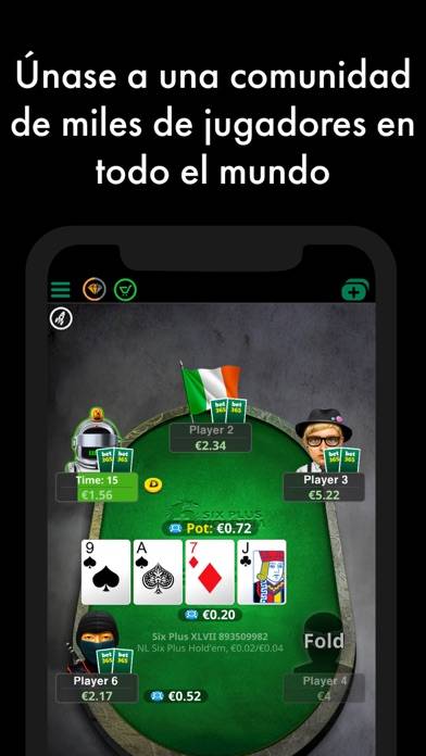 Bet365 Poker Texas Hold'em captura de pantalla del juego