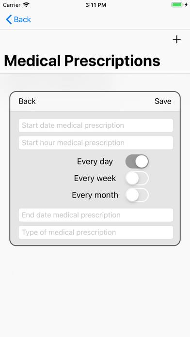 My Pet's Health Schermata dell'app