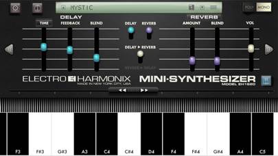 Mini Synthesizer for iPhone App-Screenshot #2