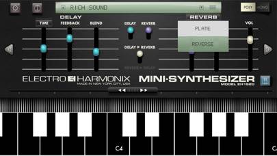 Mini Synthesizer for iPhone App-Screenshot #4
