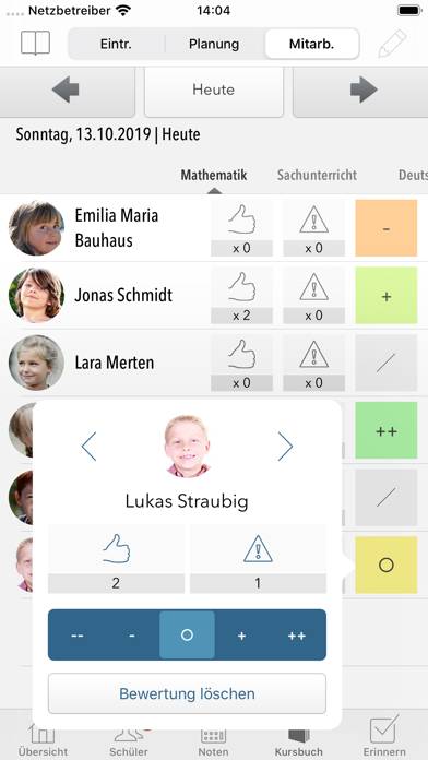 Meine Klassenmappe v5 App-Screenshot