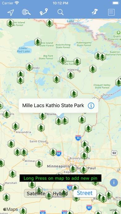 Minnesota State Parks & Areas screenshot