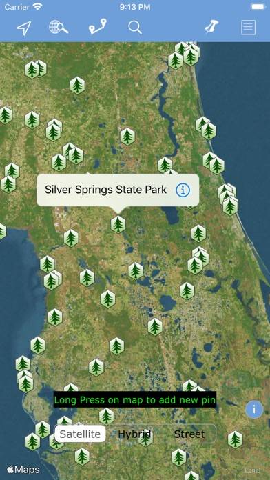 Florida State Parks & Areas App screenshot #1