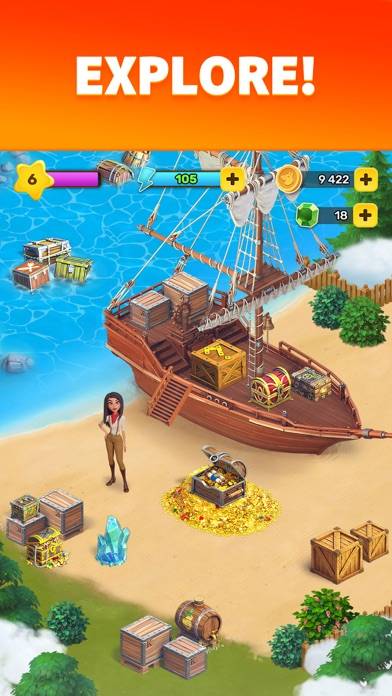 Klondike Adventures: Farm Game Schermata dell'app #6