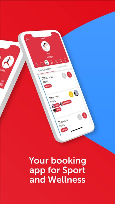 Sportclubby Schermata dell'app