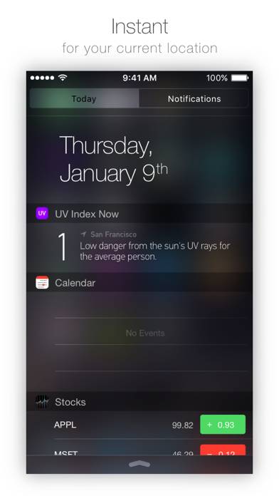 UV Index – Sun Safety Forecast Captura de pantalla de la aplicación