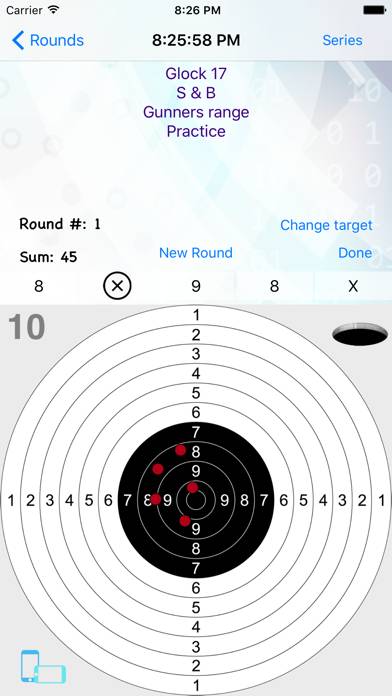 Shooters journal App screenshot #2