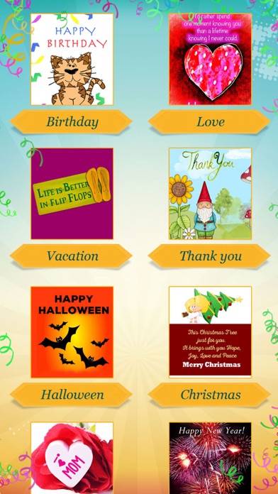 Greeting Cards for Every Occasion App screenshot #4