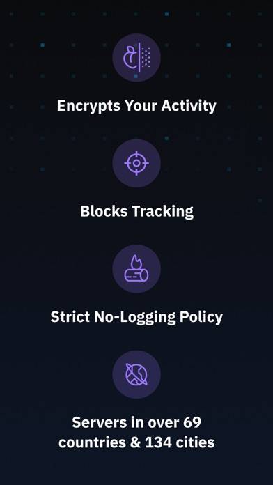 Windscribe VPN App-Screenshot