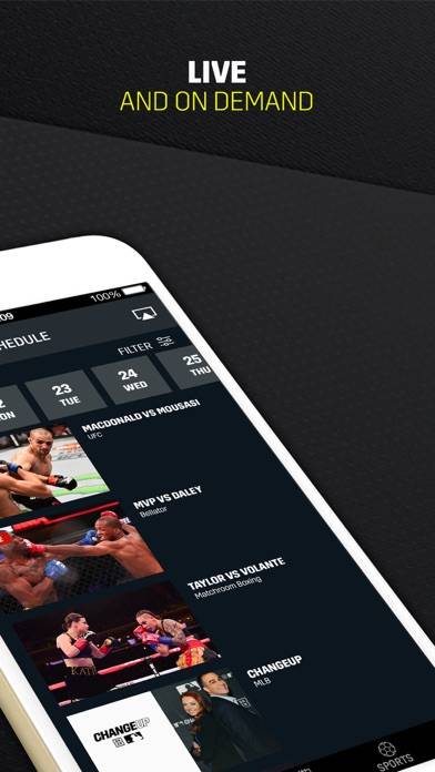 DAZN: Stream Live Sports App skärmdump #3