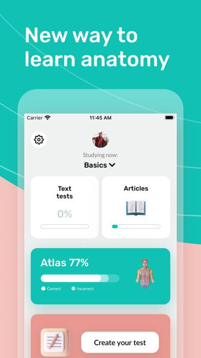 Easy Anatomy 3D App screenshot #1
