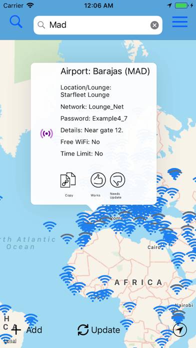 WiFox Schermata dell'app #2