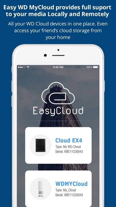 EasyCloud for WD My Cloud Captura de pantalla de la aplicación #2