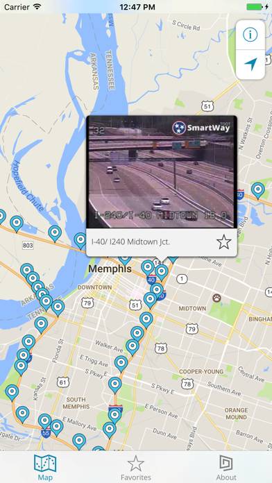 TriStar Traffic App screenshot