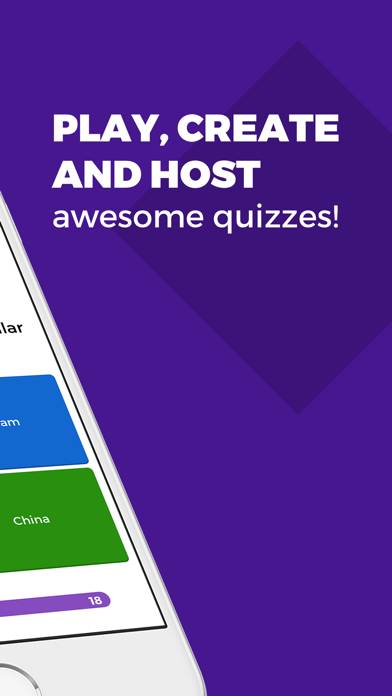 Kahoot! Spela & skapa quiz App skärmdump #2
