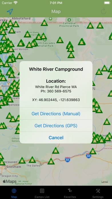 Washington – Camping & RV's App screenshot #3