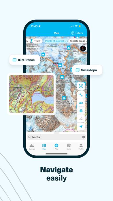 Whympr | Rando, Grimpe, Ski Capture d'écran de l'application