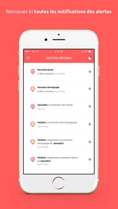 Hands Away Capture d'écran de l'application