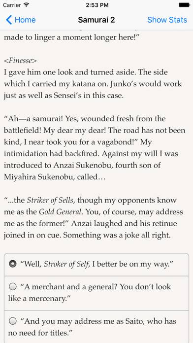 Samurai of Hyuga Book 2 App screenshot #5