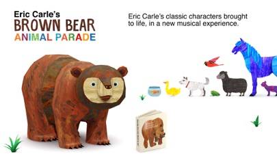 Eric Carle’s Brown Bear Animal Parade Captura de pantalla de la aplicación #1