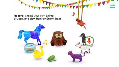 Eric Carle’s Brown Bear Animal Parade Captura de pantalla de la aplicación #5