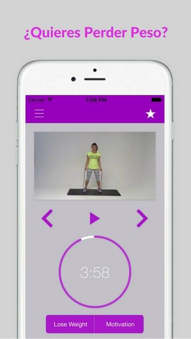 Resistance Band Workout Trainer Exercises Training App screenshot