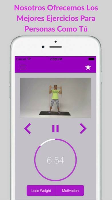 Resistance Band Workout Trainer Exercises Training App screenshot