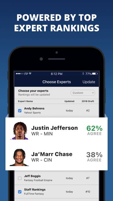 Fantasy Football Draft Wizard App screenshot #4