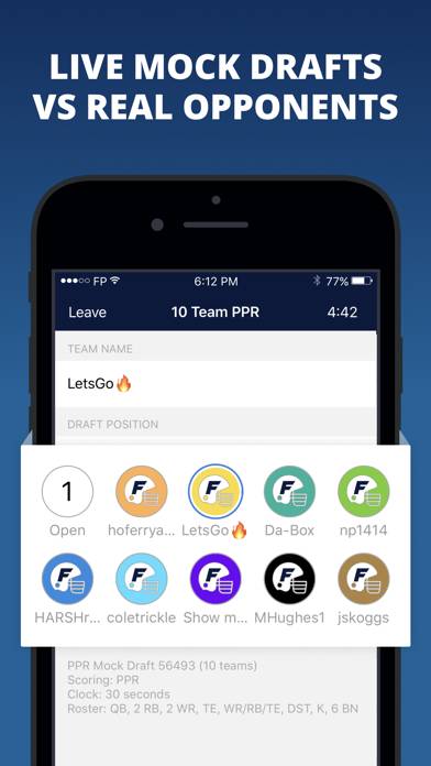 Fantasy Football Draft Wizard App screenshot #5