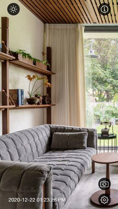 Motion Detector Camera immagine dello schermo