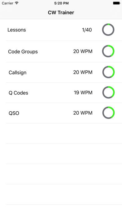 CW Trainer App screenshot #5