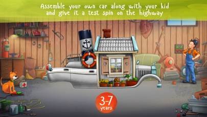 Mulle Meck's cars  a construction set for kids App screenshot #2