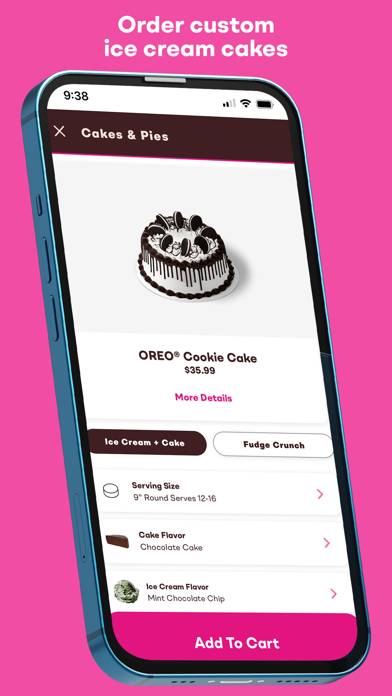 Baskin-Robbins App screenshot