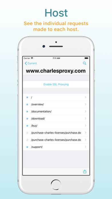 Charles Proxy Captura de pantalla de la aplicación #4
