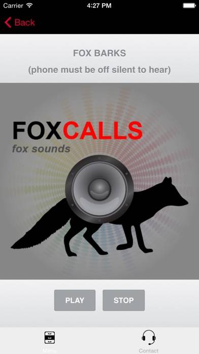 REAL Fox Calls & Fox Sounds for Fox Hunting App screenshot #1