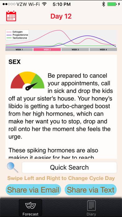 Female Forecaster for Men App-Screenshot #3