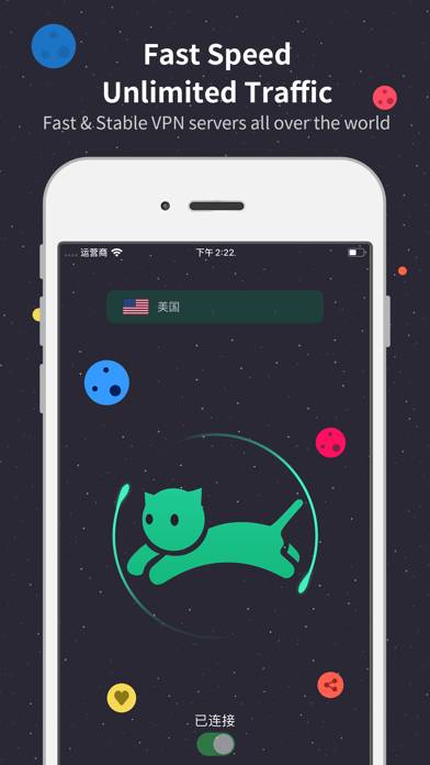 VPN cat master App screenshot #1