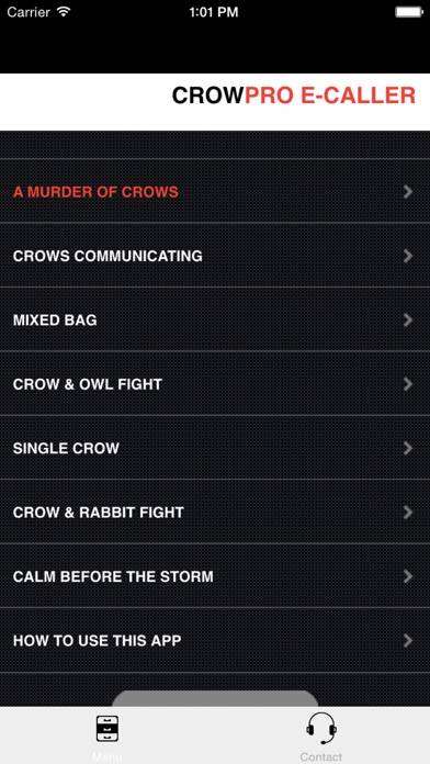 Crow Calls & Crow Sounds for Crow Hunting plus BLUETOOTH COMPATIBLE App-Screenshot