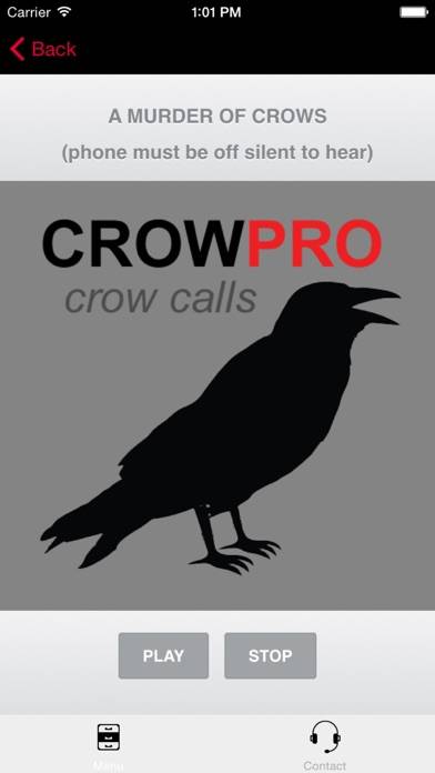 Crow Calls & Crow Sounds for Crow Hunting plus BLUETOOTH COMPATIBLE App-Screenshot