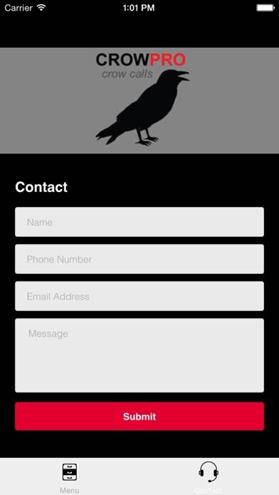 Crow Calls & Crow Sounds for Crow Hunting plus BLUETOOTH COMPATIBLE App screenshot