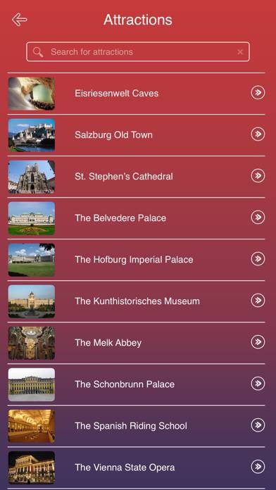 Tourism Austria App screenshot