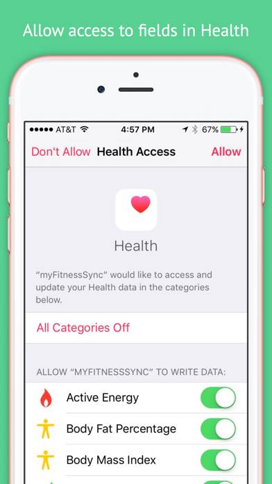 Fitbit to Apple Health Sync App screenshot #3