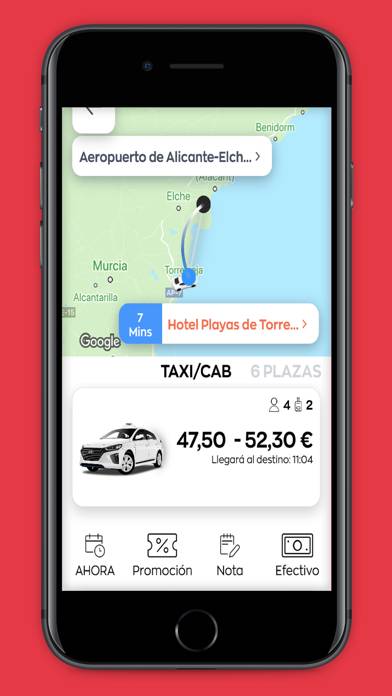 Taxi Torrevieja App screenshot