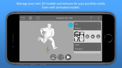 Artist 3D Viewer immagine dello schermo